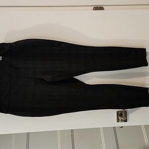 Waist 17.5" Reitmans Black Checkered Skinny Pants